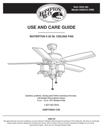 Air Cool 635082014 Waterton II 52 in 