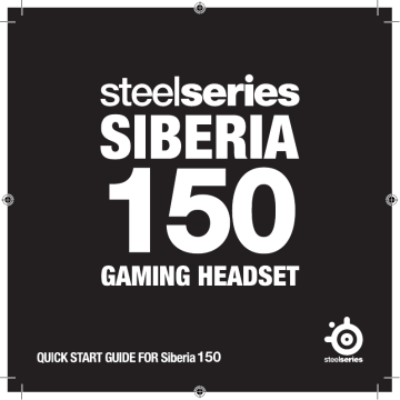 Steelseries Siberia 150 Black (61421) User manual | Manualzz