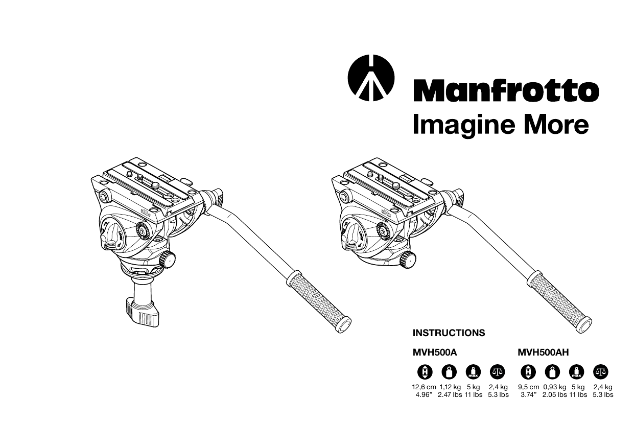 Manfrotto Mvk500am Manuel Utilisateur Manualzz