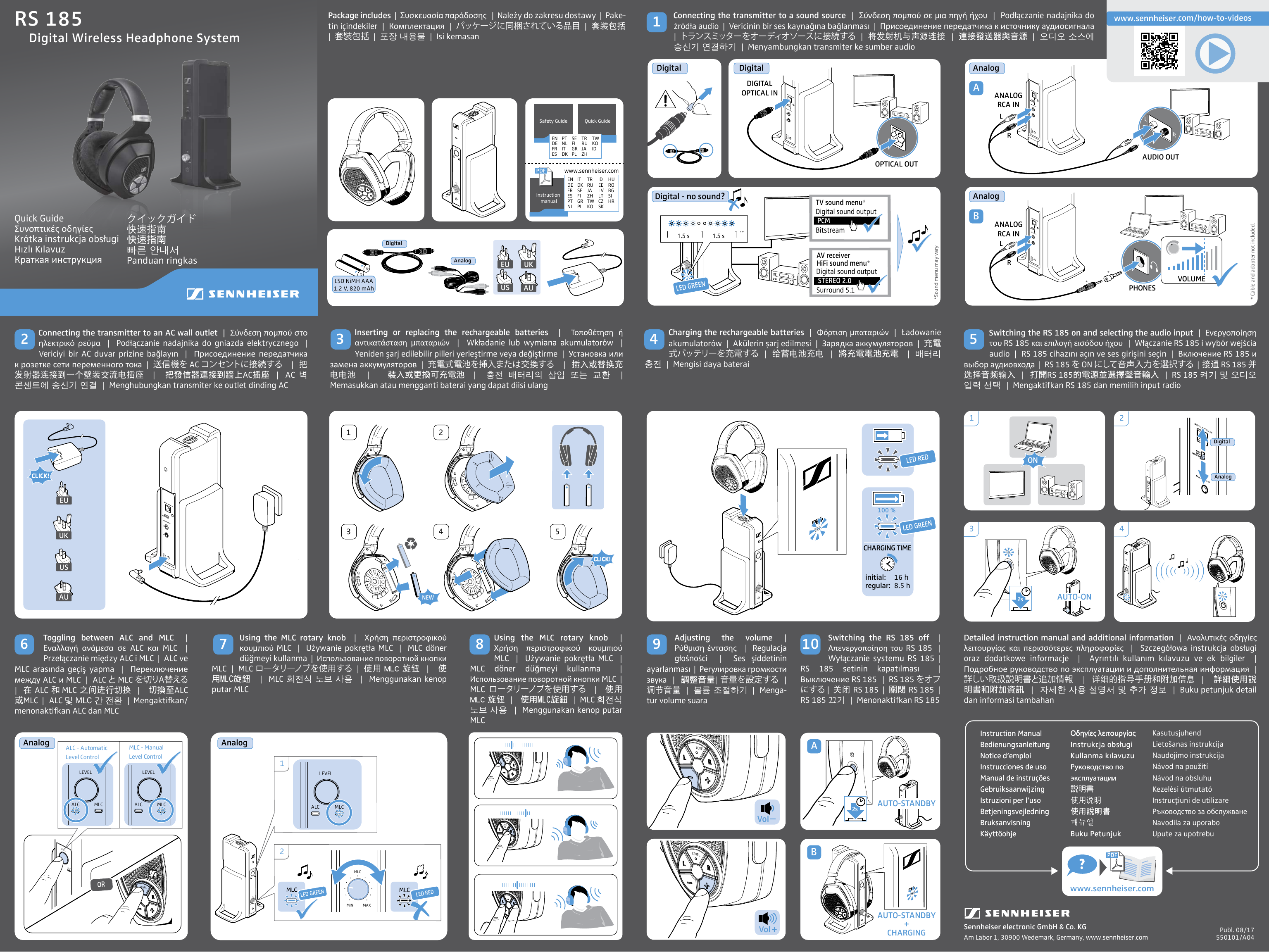 Sennheiser Rs 185 User Manual Manualzz