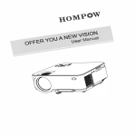 HOMPOW T20 Projector Guide: AI Chat &amp; PDF