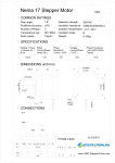 STEPPERONLINE 17HS08-1004S Motor Drive Manuel utilisateur