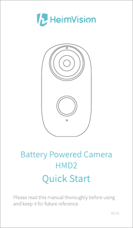 heimvision HMD2 User guide | Manualzz