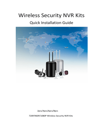 ANRAN K04W5029 Surveillance DVR Kit User Manual | Manualzz