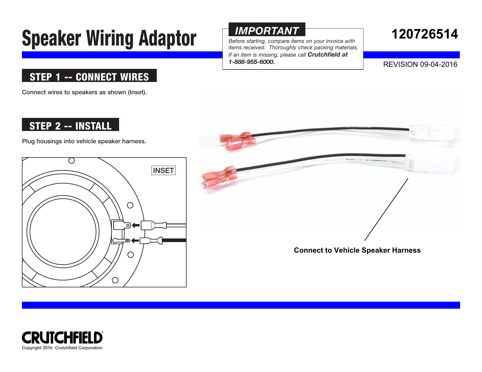 speaker wiring diagram crutchfield Wiring Diagram