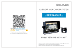 VECLESUS VS701MS Vehicle Backup Camera User Manual