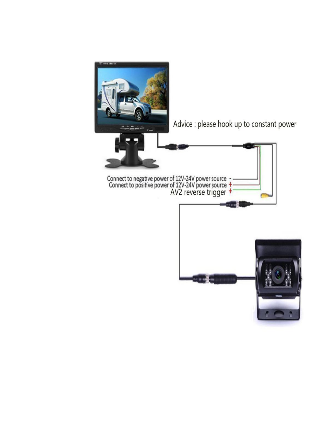 CAMECHO backup cameras User manual Manualzz