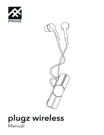 Audífonos ifrogz 2025 bluetooth manual español