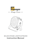 missyee 9H-U7DK-3LKA Stage Light User Manual