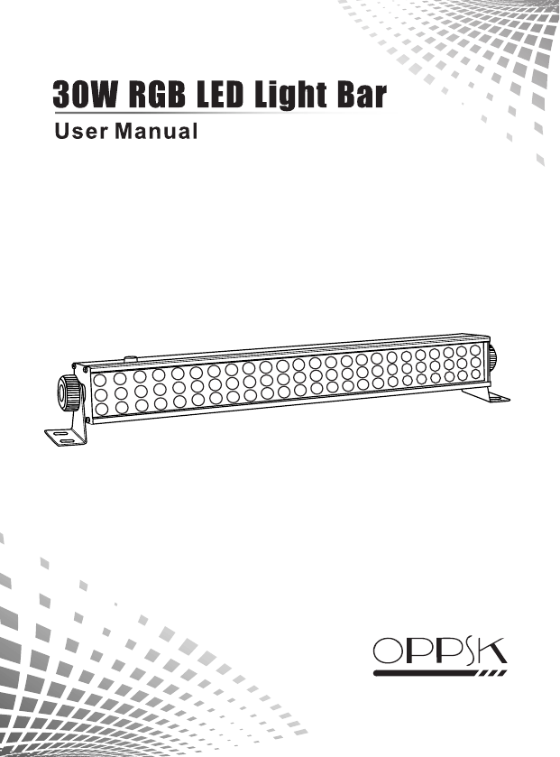 oppsk led bar manual