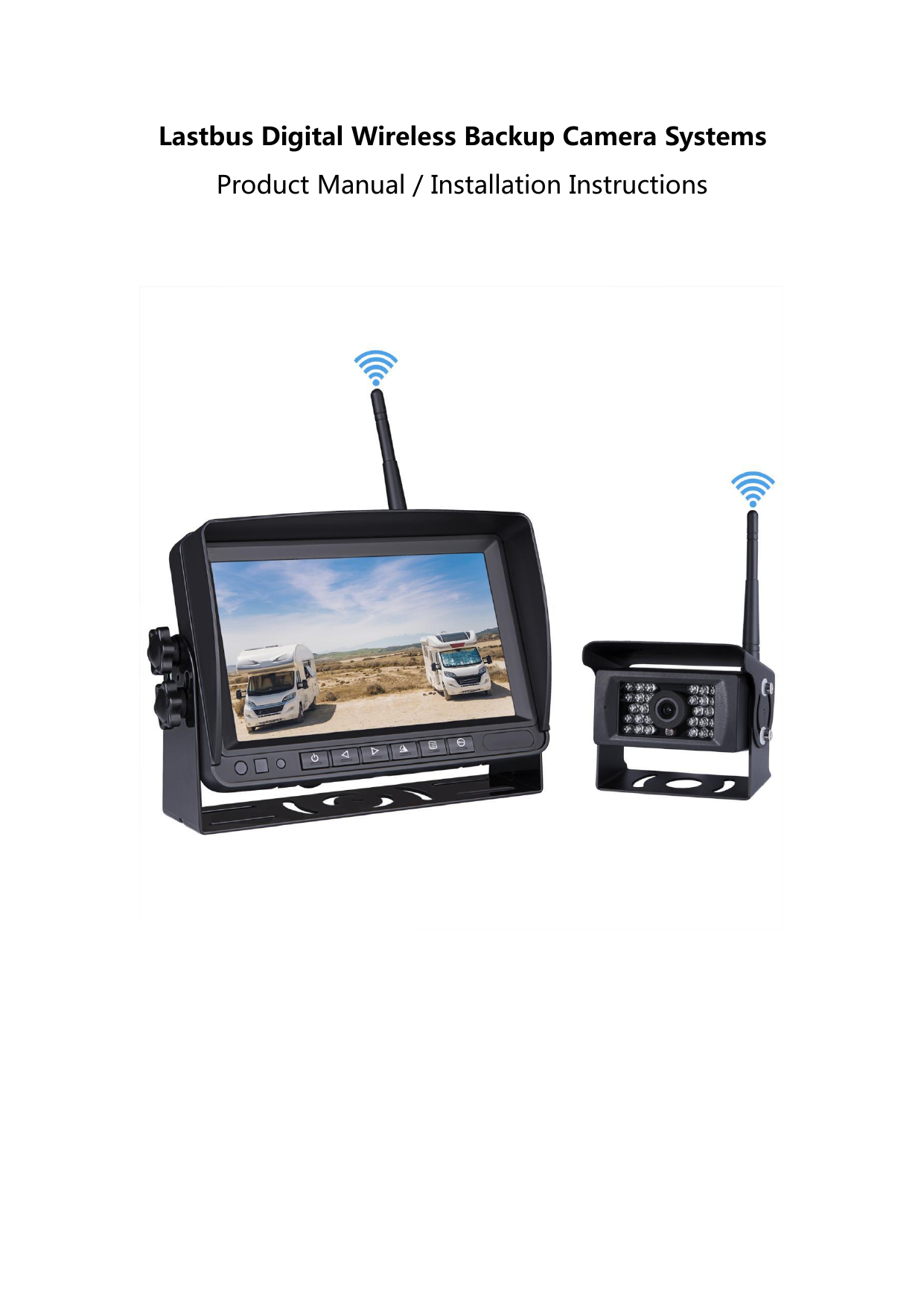 Wireless Backup Camera System Troubleshooting Guide