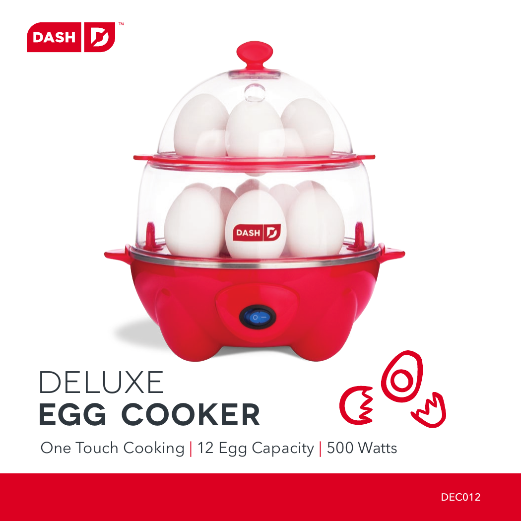 DASH DEC005WH 6 Egg Rapid Egg Cookers - White for sale online