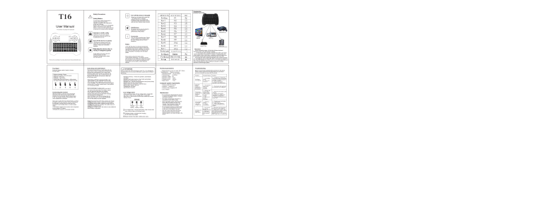 AE WISH ANEWISH T16 User manual | Manualzz