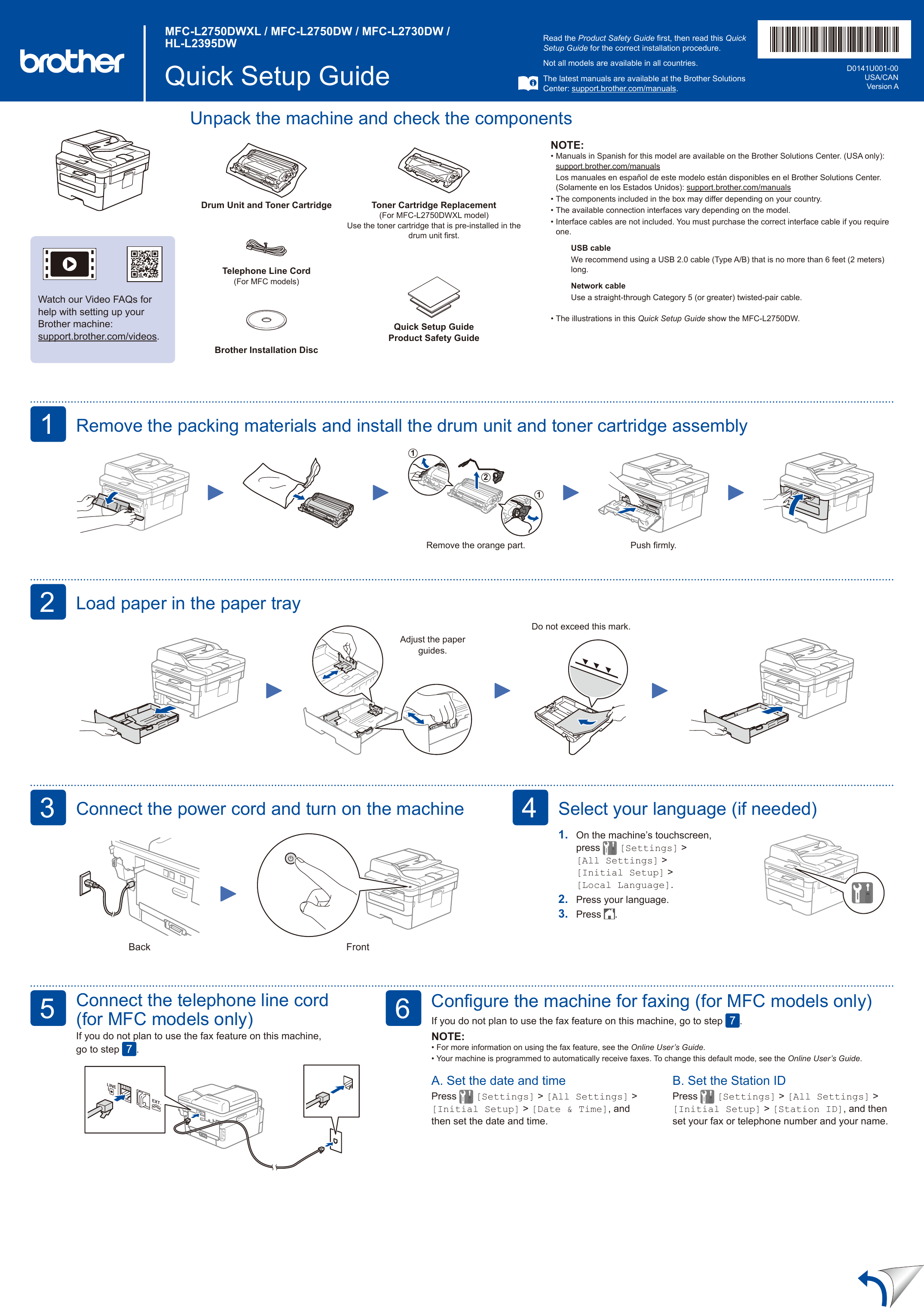 mfc l2750dw wireless setup