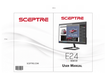 Sceptre E248W-19203R Monitor User Manual | Manualzz