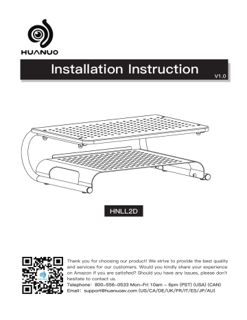 HUANUO Monitor Stand Riser Monitor Arms & Stand User Manual | Manualzz