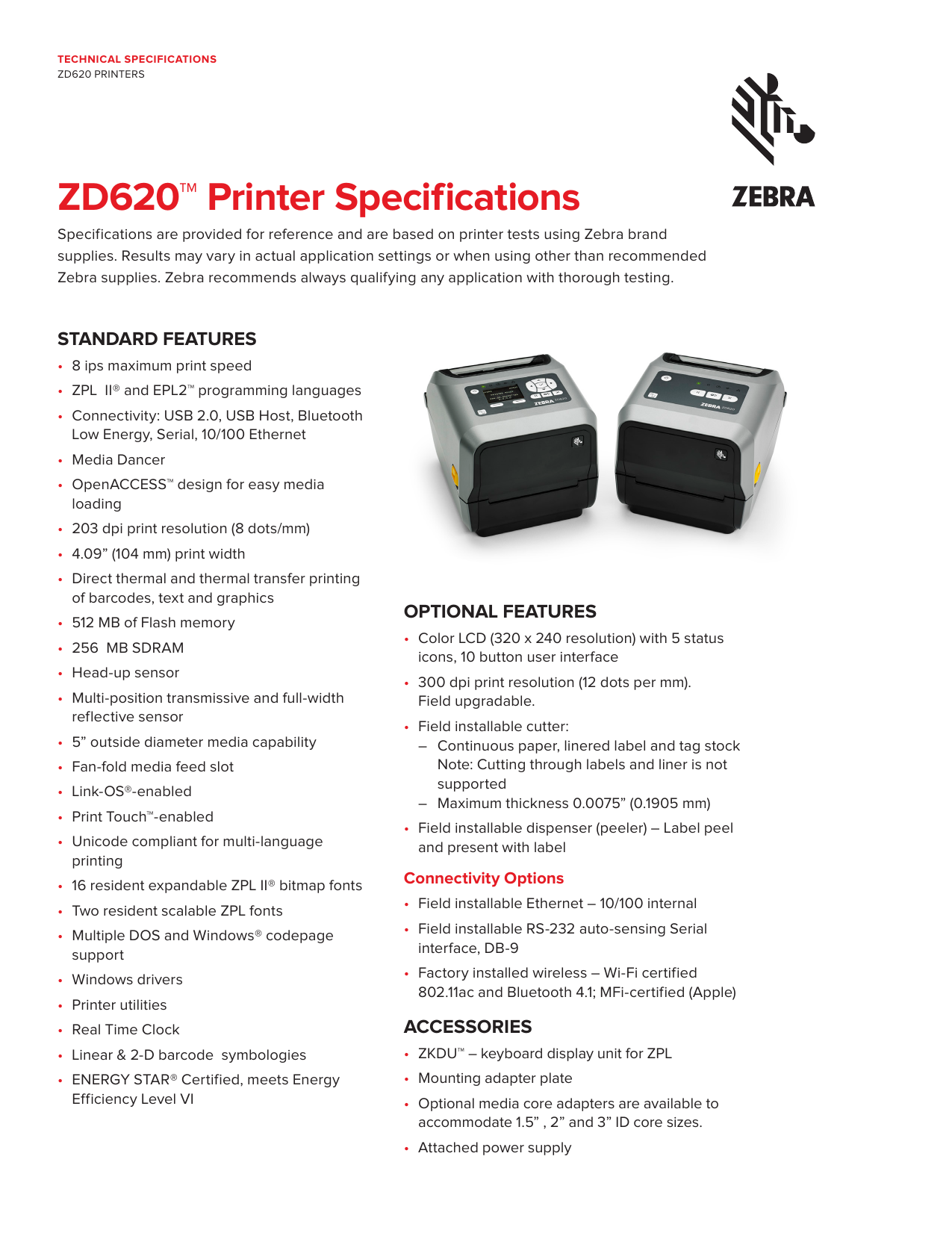 zebra gx430t resolution
