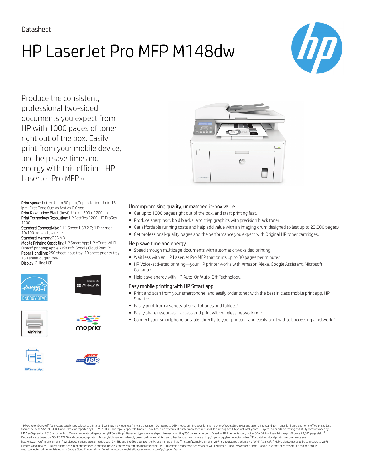 hp m479fdw datasheet