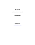 CardReader Scan-ID User Guide: DuplexScan 1210, BizCardReader 901 ...