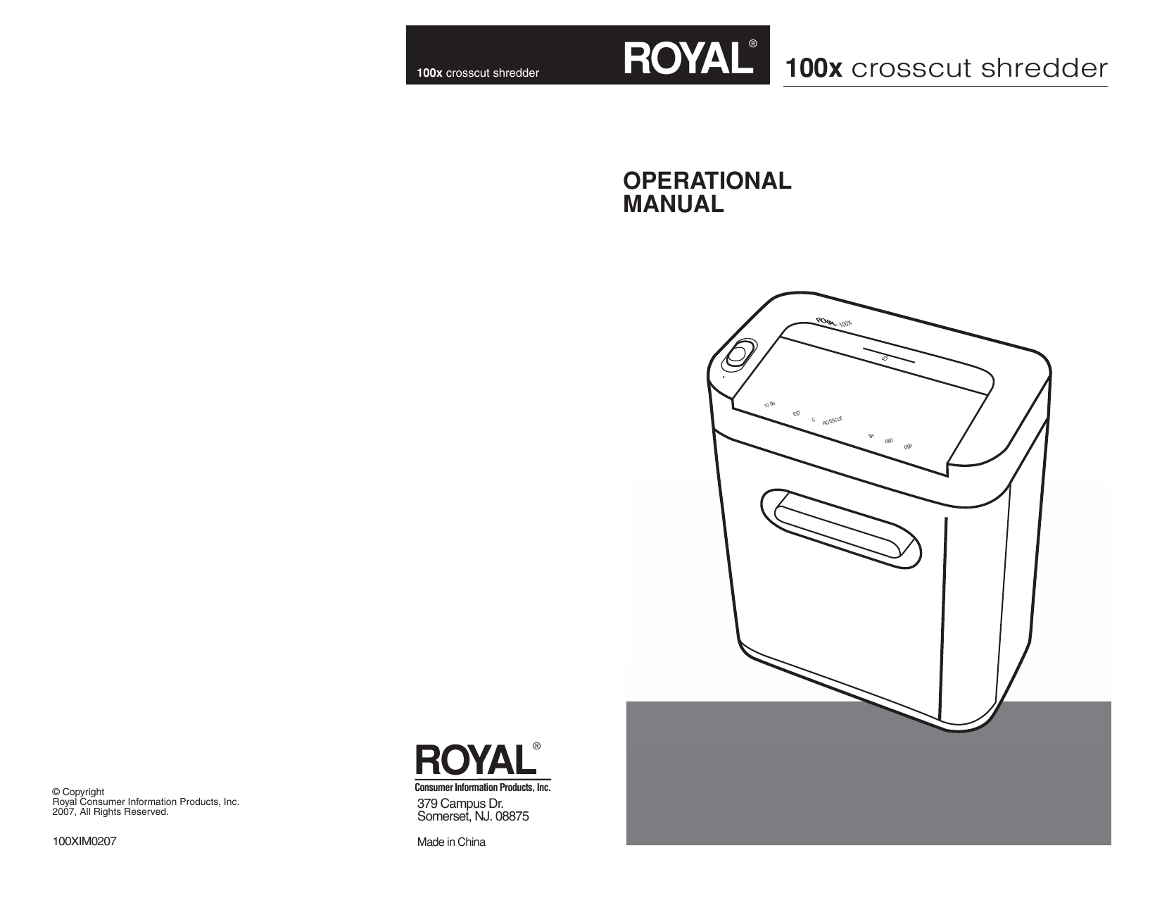 Royal Px1201 Paper Shredder Parts Diagrams | Reviewmotors.co