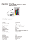 HaoDeng WiFi Wireless LED Smart Controller User Guide