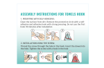 RICHYN 8541992787 Kitchen Towel Hook Installation Manual