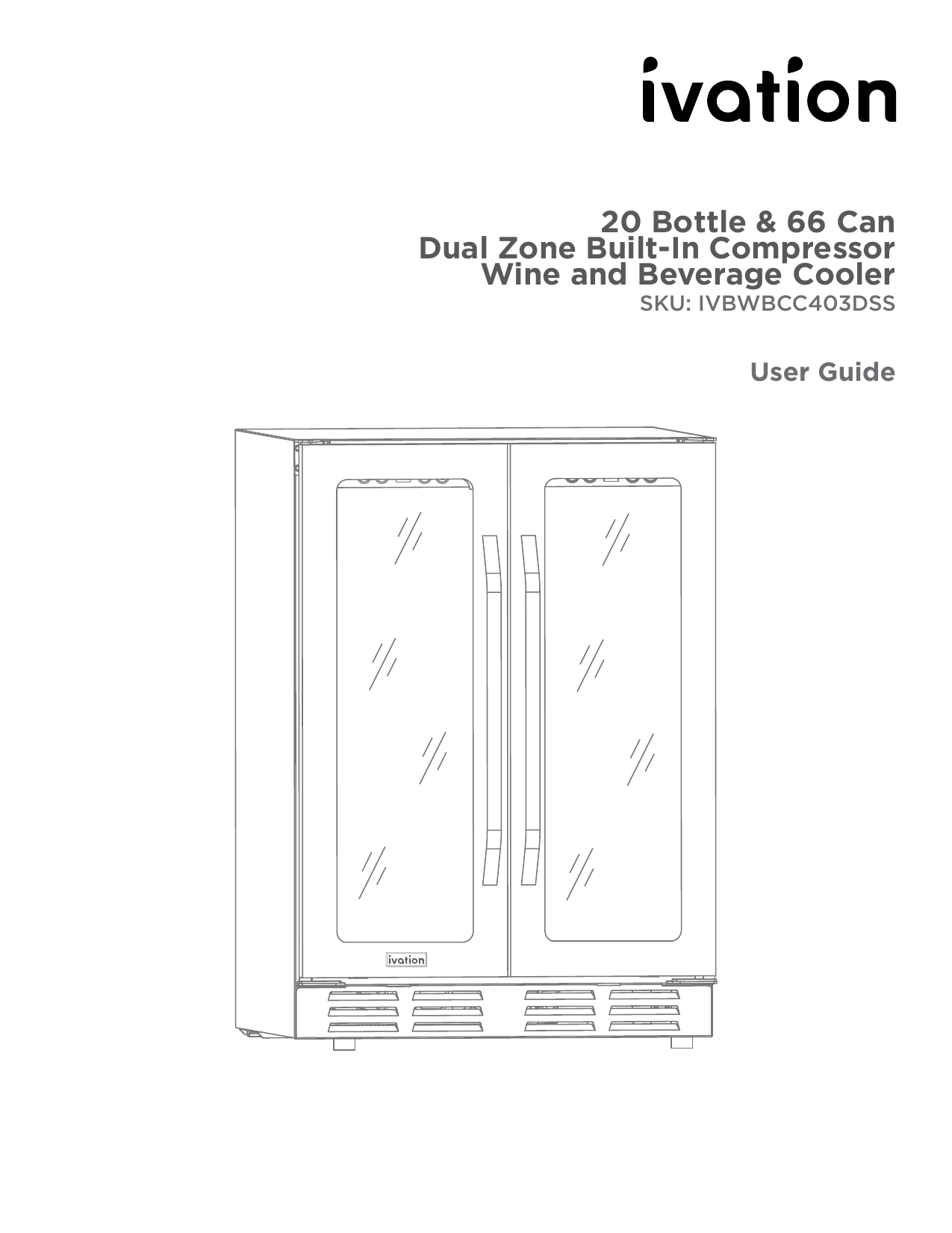 Ivation Iv Bwbcc403dss User Manual Manualzz
