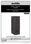 Duraflame Electric 5HM8000-O142 Electric Space Heater User Manual