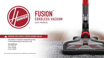Hoover BH53121, BH53110, BH53120 User 