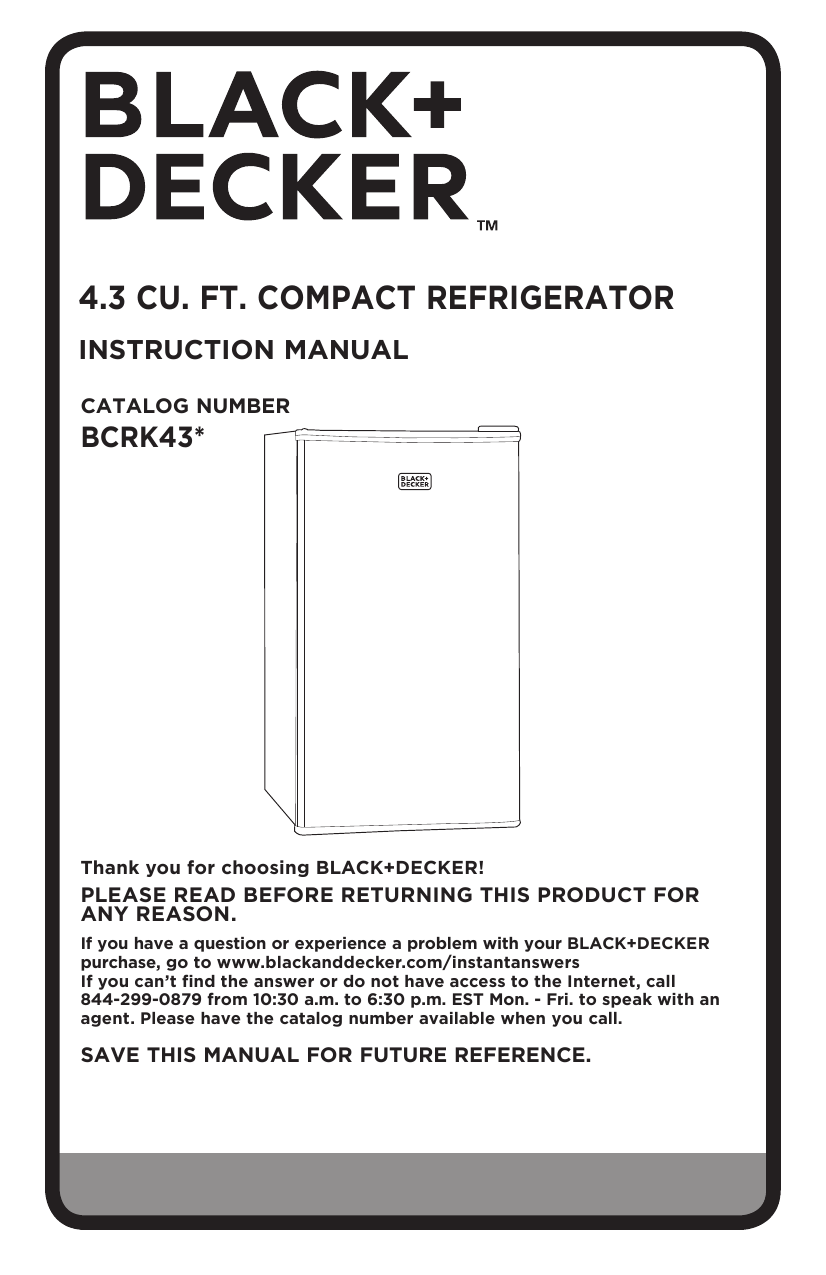 Black Decker Bcrk43b Bcrk43v Bcrk43w User Manual Manualzz