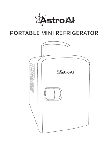 Astroai Portable Mini Refrigerator Mini Fridge 4 Liter 6 Can Ac Dc Portable Thermoelectric Cooler And Warmer For Skincare Breast Milk Foods Medications Home And Travel White User Manual Manualzz