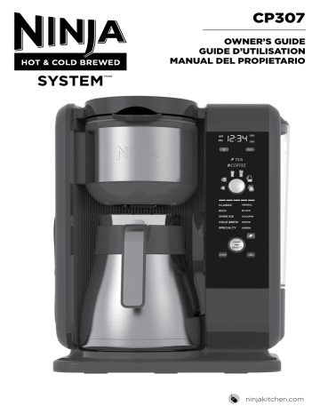 Ninja CP307 10-Cup Hot & Cold Brewed System, Black