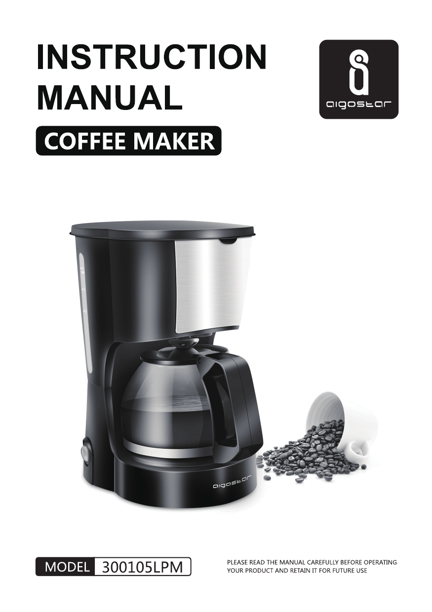 4 Cup Coffee Maker Coffee Machine 