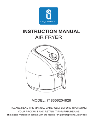 3.4Qt. Digital Control Air Fryer User Manual [NS-AF32DBK9]