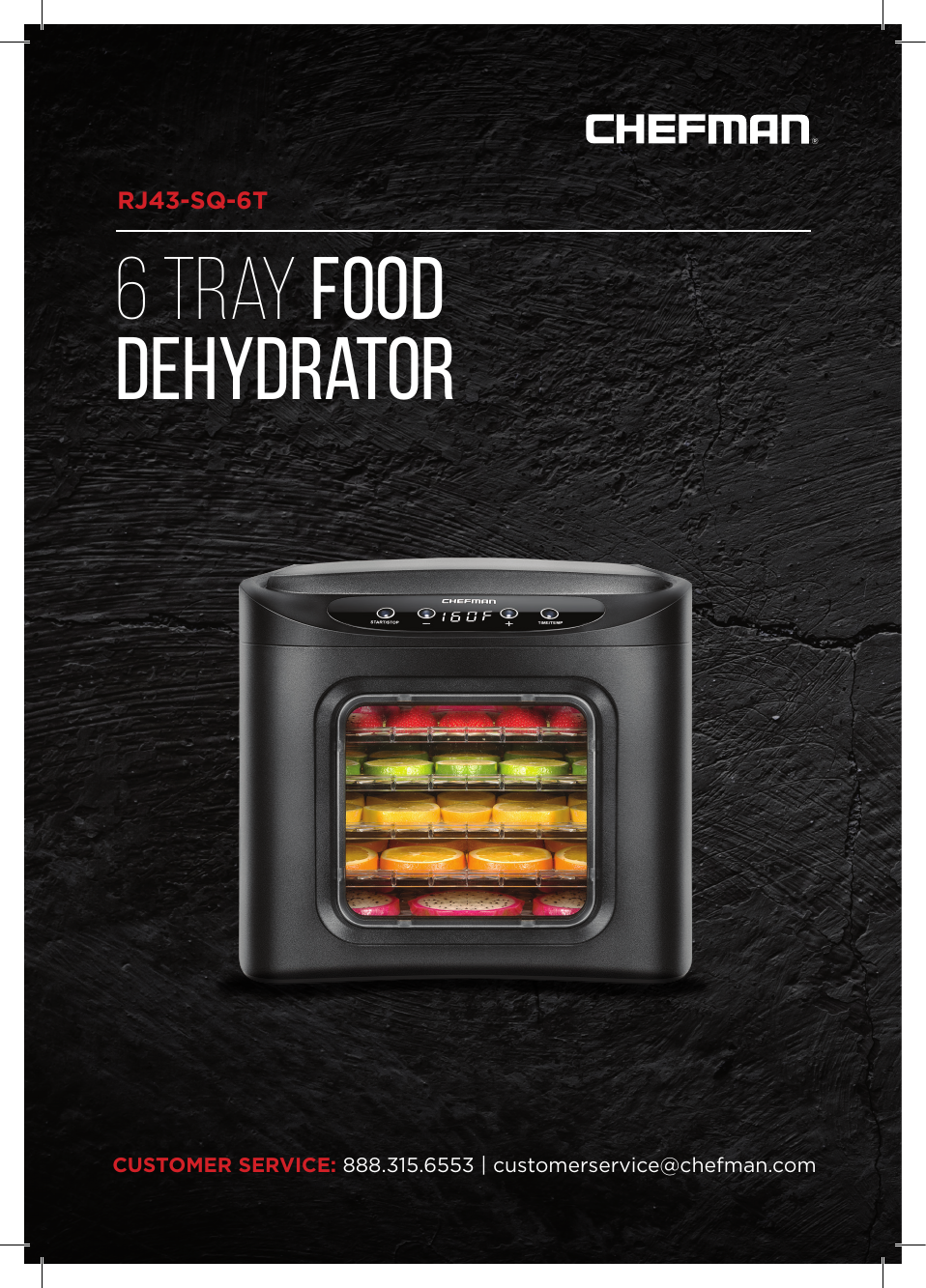 Food Dehydrators, Gourmia GFD1550 Food Dehydrator With Digital