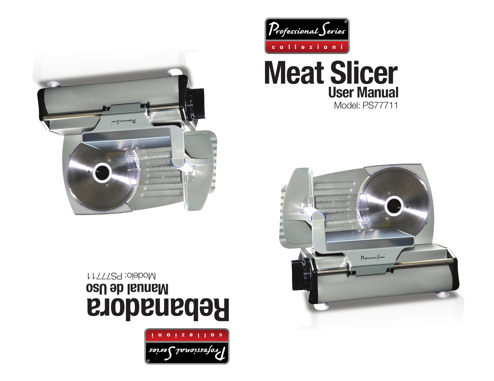 Continental Electric PS77711 Electric Slicer User Manual | Manualzz