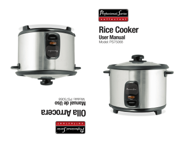 continental electric rice cooker manual