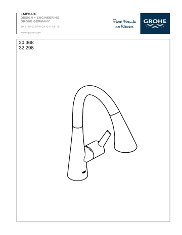 Grohe 32298dc3 Touch On Kitchen Sink Faucet Guide D Installation Manualzz