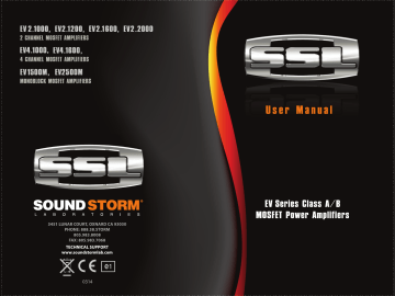 Sound Storm Laboratories Ev2 10 Dual Channel Speaker User Manual Manualzz
