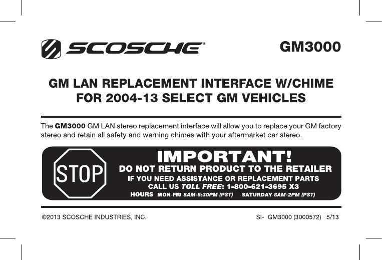 Scosche Wiring Diagram - WiringDiagramPicture