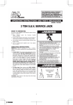 Big Red T83006 Floor Jack User Manual