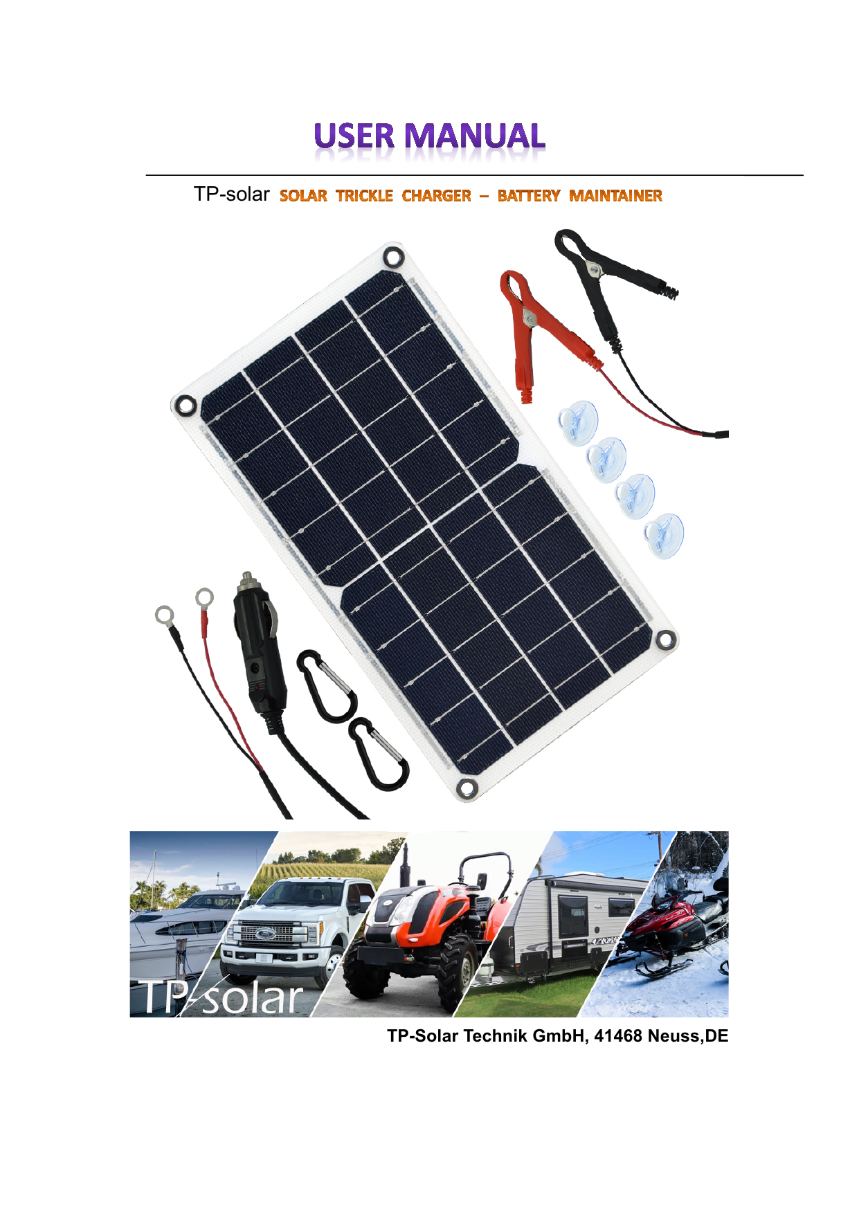 136W Battery Charger Uni-Solar Package Upg~272 watts 24v applications Unisolar 