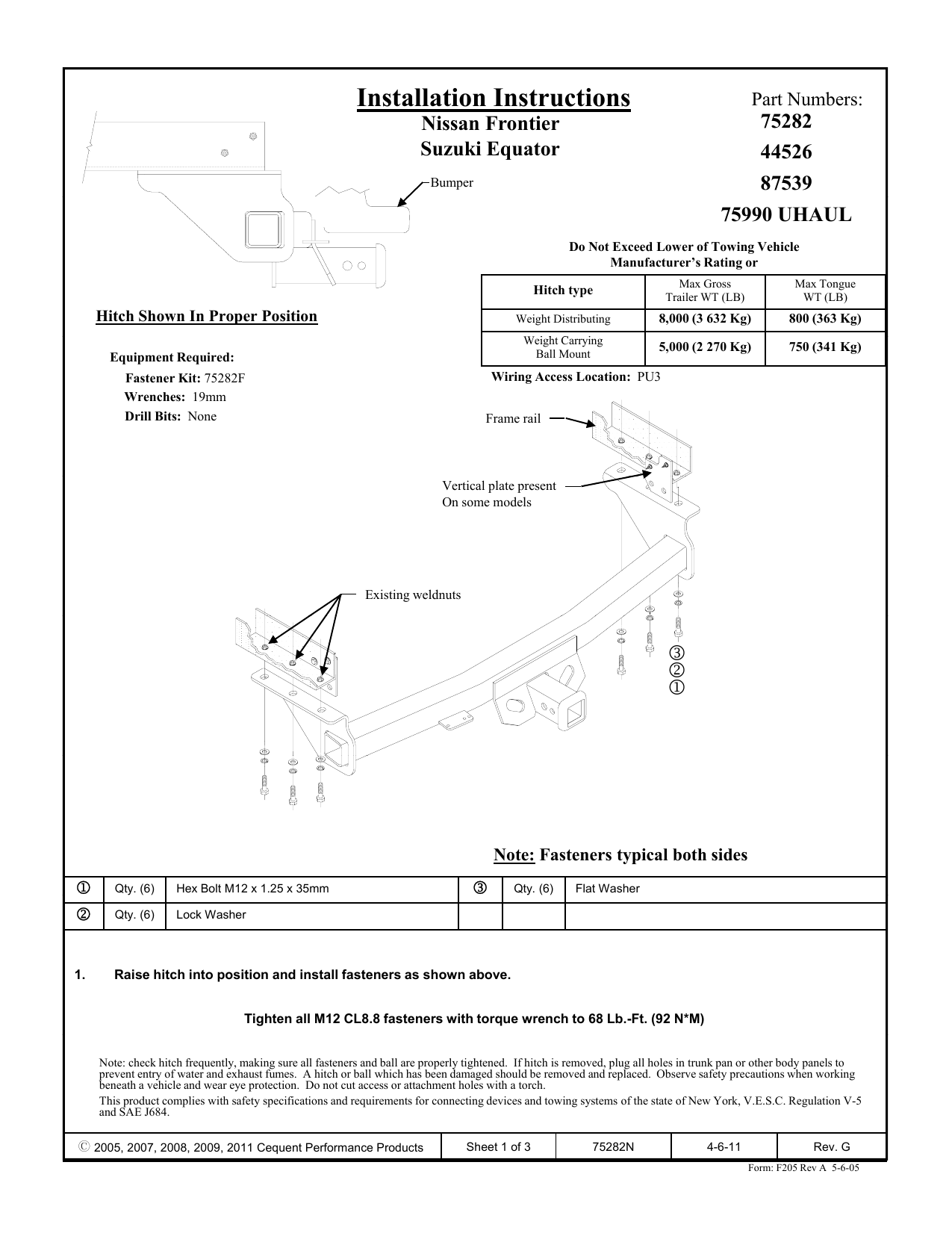 draw tite hitch 75148