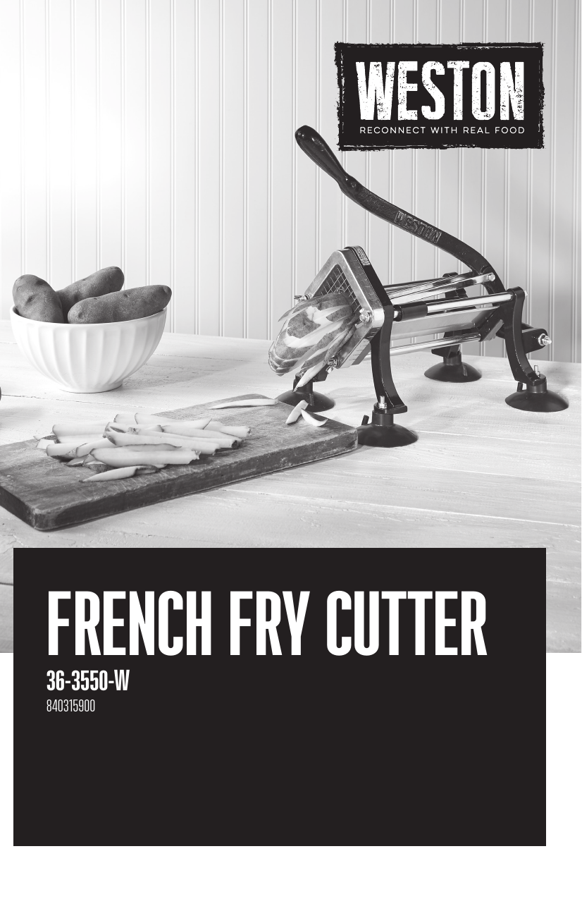 Weston French Fry Cutter - 36-3501-W