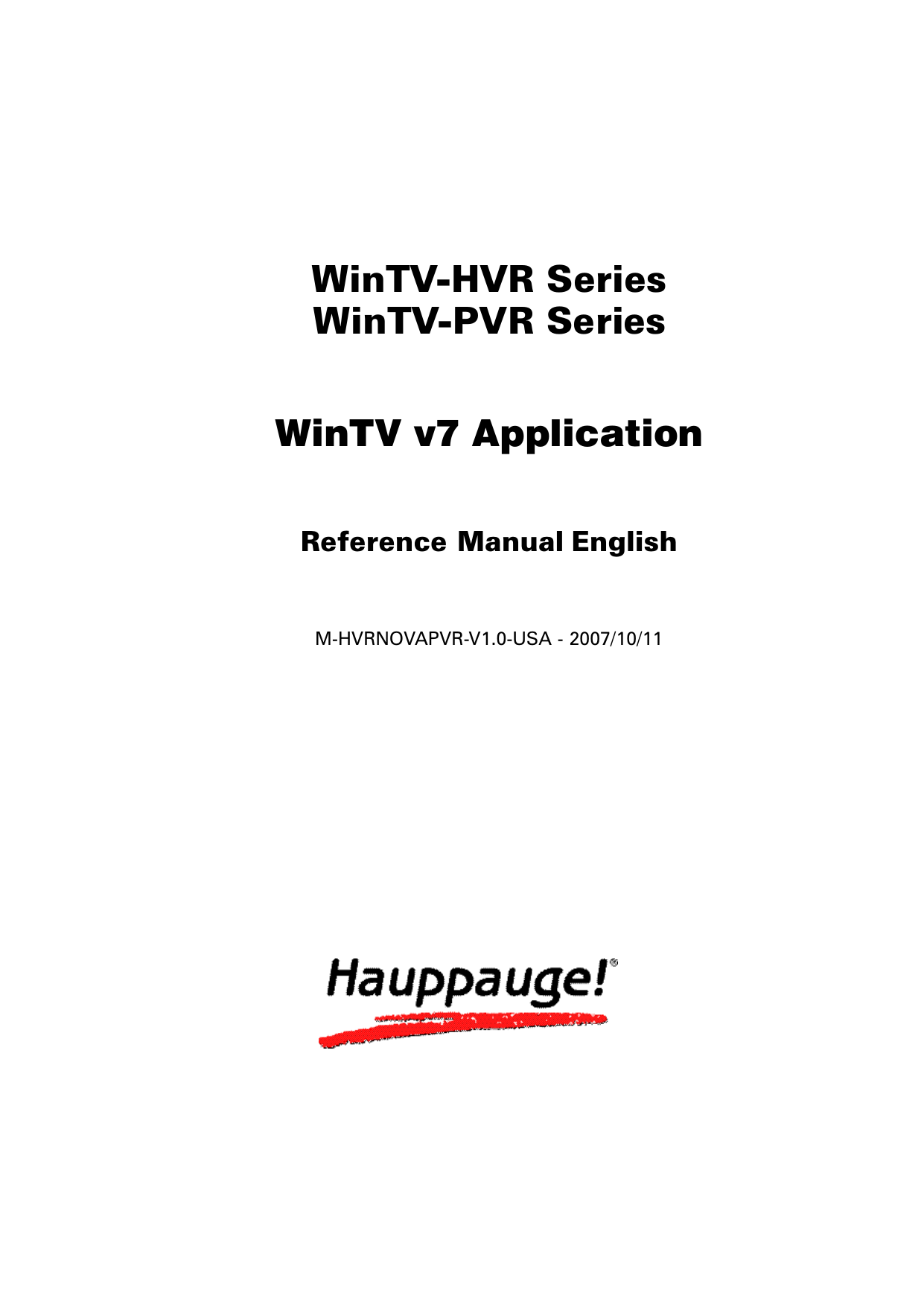 hauppauge wintv-hvr-1950