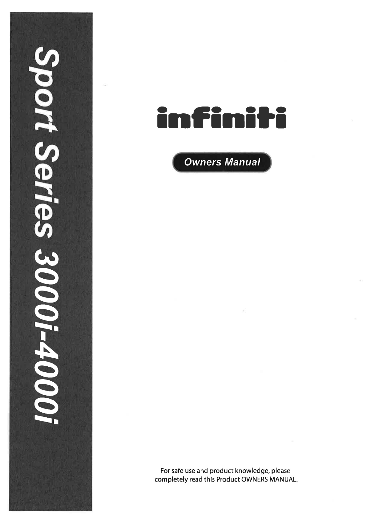 Treadmill Running Belts Infiniti SS4000i   Treadmill Belt