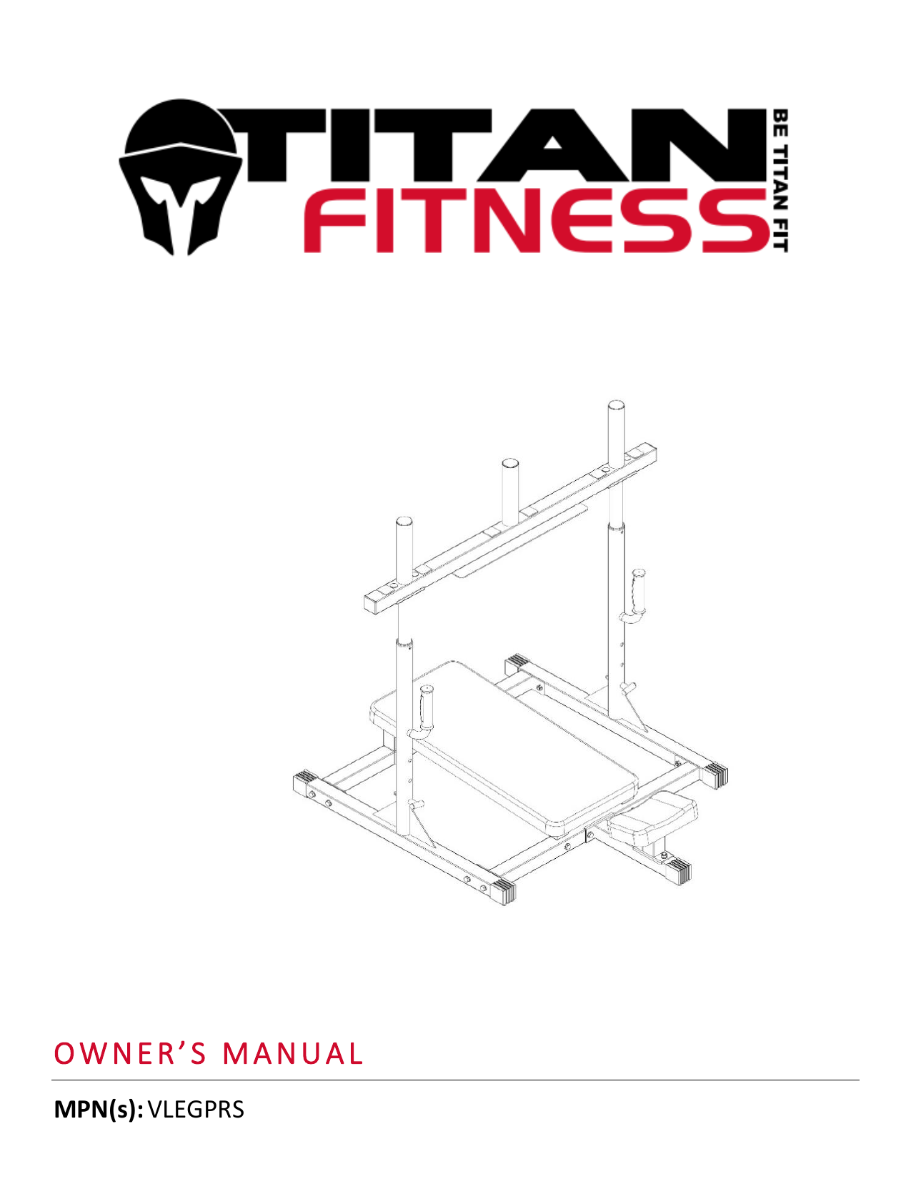 Vertical leg press online titan