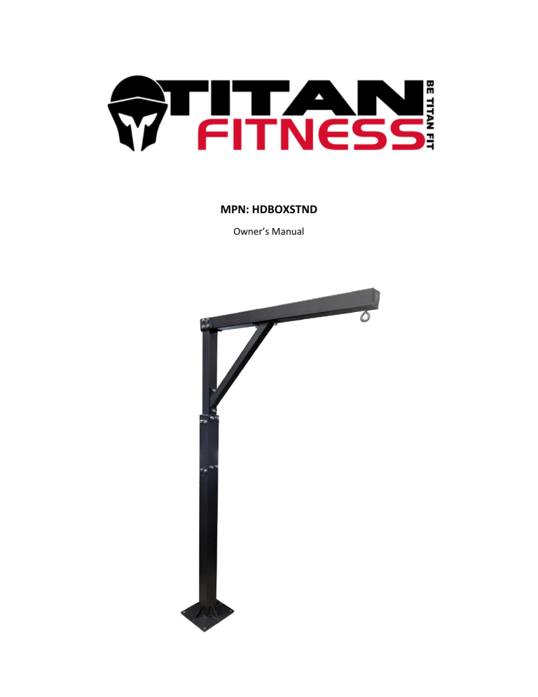 titan adjustable heavy bag stand