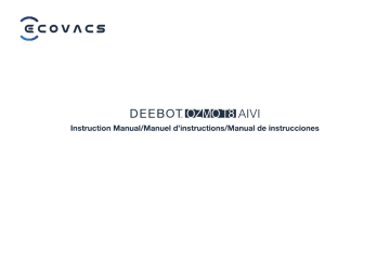 ECOVACS DEEBOT OZMO T8 AIVI Instruction 