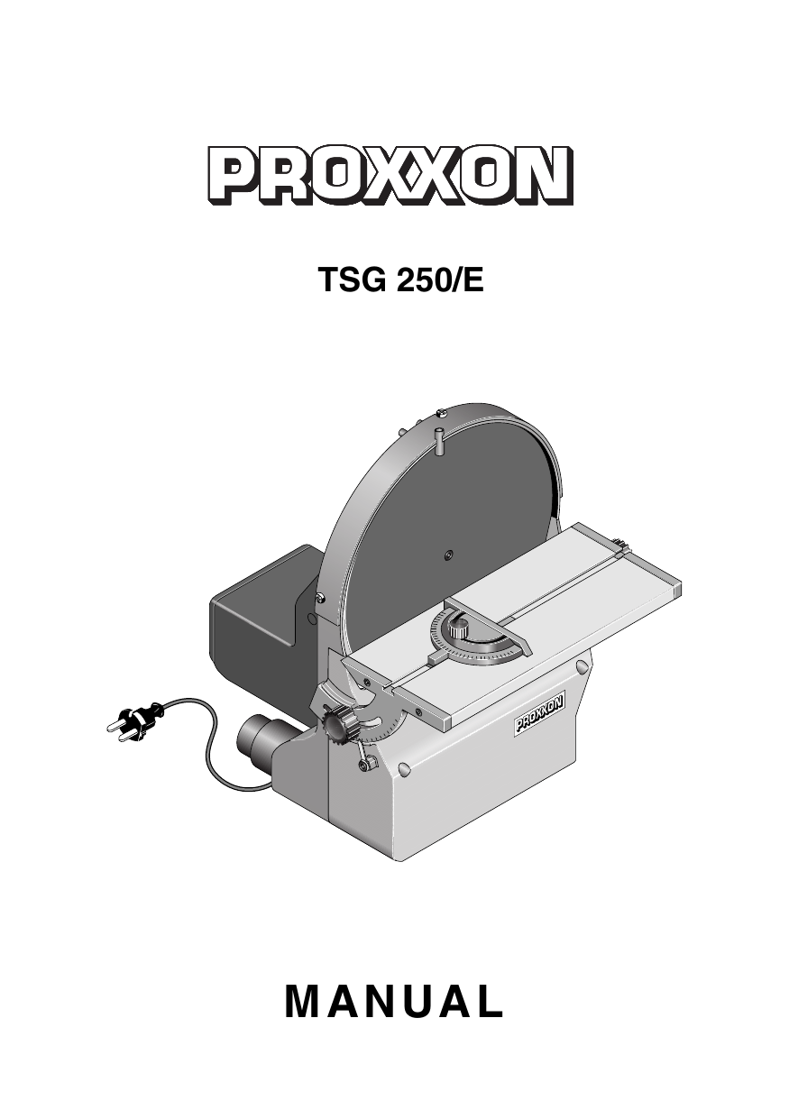proxxon disc sander